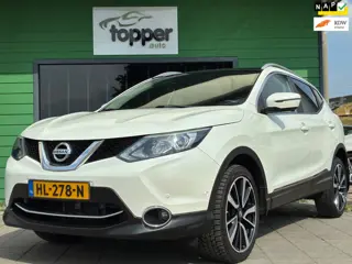 Nissan Qashqai 1.2 Tekna|2e Eigenaar|Automaat|Panoramadak|Navigatie|CruiseControl|Dealer Onderhouden