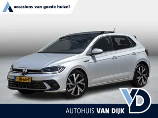 Volkswagen Polo 1.0 TSI R-Line Business | NL 1e eig./Pano-Schuifdak/IQ Light/Adapt.Cruise/Keyless/Ca