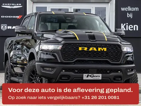 Dodge Ram 1500 3.0 Hurricane Crew Cab Rebel Night | Pano | Leder interieur | Adaptieve CC | Elektris