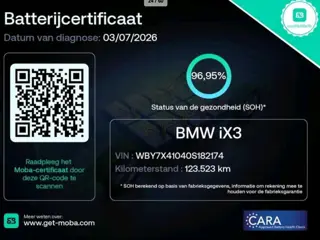 BMW IX3 High Executive 80 kWh SHADOW LINE 97% SOH Dealer Onderhouden