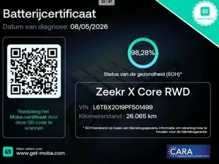 Zeekr X RWD Long Range 69 kWh Pine Green 98% SOH FULL