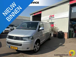 Volkswagen Transporter 2.0 TDI L2H1 DC Comfortline DSG, airco, cruise, pdc, leder, trekhaak, navi