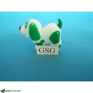 Hond groen nr. 60378-02