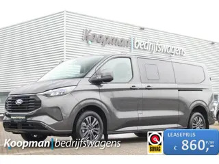 Ford Transit Custom 2.5 PHEV 233pk L2H1 Kombi Limited | 8-Persoons | Incl BPM | Stuur + Stoelverwarm