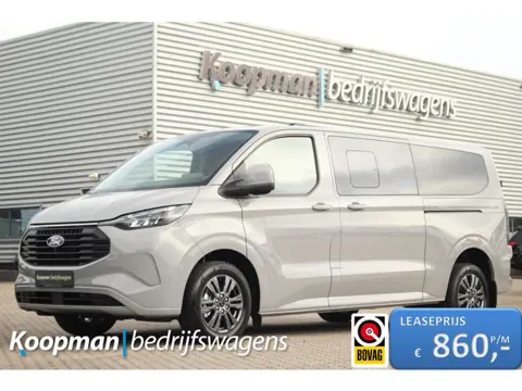 Ford Transit Custom 2.5 PHEV 233pk L2H1 Kombi Limited | 8-Persoons | Incl BPM | Stuur + Stoelverwarm