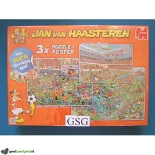 Jan van Haasteren 3 puzzels 500 750 1000 st nr. 19004-01