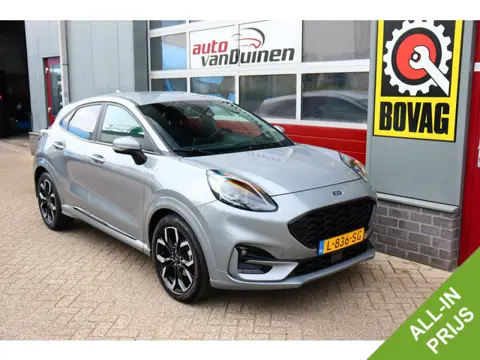 Ford Puma 1.0 EcoBoost Hybrid ST-Line X O.a: PDC, Carplay, Stoelverw, Clima, Navi, Cruise, Etc. All-