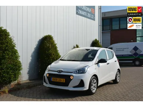 Hyundai I10 1.0i 66pk 2017 Wit, 5 deurs, handgeschakeld Airco