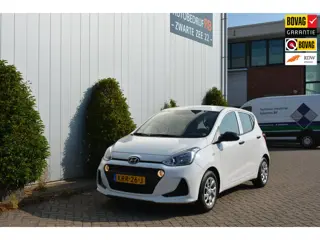Hyundai I10 1.0i 66pk 2017 Wit, 5 deurs, handgeschakeld Airco