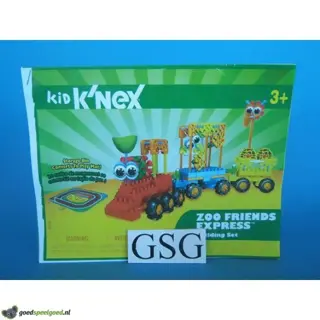 Kid knex zoo friends express bouwvoorbeeld nr. 85068-303