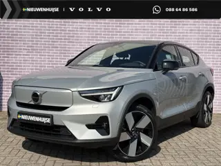 Volvo C40 Recharge Twin Intro Edition 78 kWh | SOH: 94% | 20" velgen | Warmtepomp | Stoel/stuurverwa
