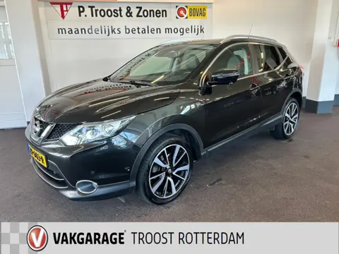 Nissan QASHQAI 1.2 Tekna Automaat | Panoramadak | Lederen bekleding | Trekhaak | 360 Camera | Keyles