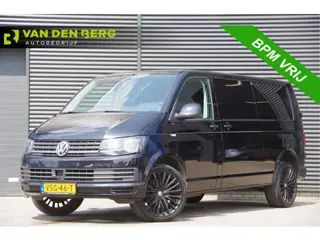 Volkswagen Transporter 2.0 TDI L2 EURO 6! 150PK, 2X SCHUIFDEUR, TREKHAAK, 20'' LMV, STOELVERWARMING,