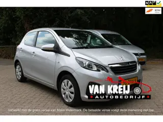 Peugeot 108 1.0 e-VTi Blue Lease< 5drs, Airco, Cruise, Cv, Nap