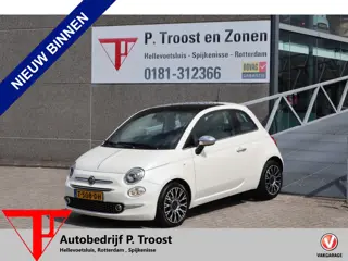 Fiat 500 1.0 Hybrid Star Panoramadak/Apple carplay/Cruise control/Parkeersensoren/Climate control/Na