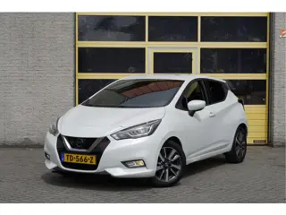 Nissan Micra 0.9 IG-T 5drs N-Connecta BJ2018 Lmv 16" | Led | Pdc | Keyless entry | Achteruitrijcamer