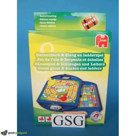 Ganzenbord &amp; slang en ladderspel nr. 12765-00