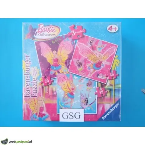 Barbie en de feeënwereld 25 st + 36 st + 49 st nr. 07 223