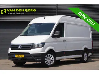 Volkswagen Crafter 35 2.0 TDI 140PK L3H3 (L2H2) EURO 6! 3-ZITS TREKHAAK 3T, NAVI, CAMERA, PDC, DAB, 