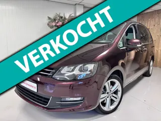Volkswagen Sharan 2.0 TSI Highline, vol opties, 7 persoons, automaat, trekhaak, leder, navi, panoram