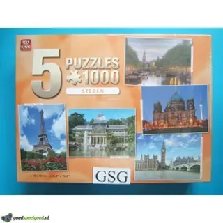 Steden 5x 1000 st nr. 85532-01