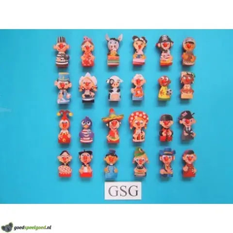 Rode Neuzen set compleet nr. 50589-02