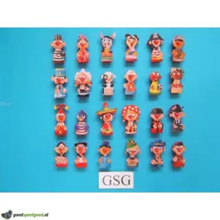 Rode Neuzen set compleet nr. 50589-02