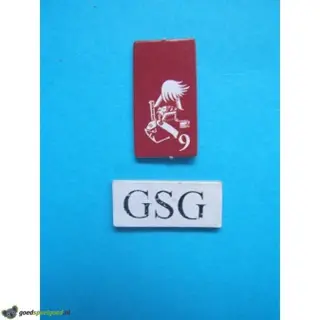 Kaartje maarschalk rood nr. 60936-02