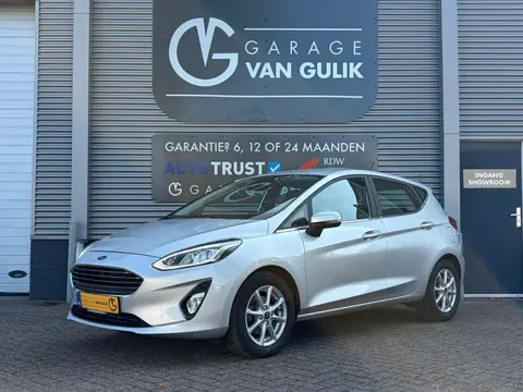 Ford Fiesta 1.0 101PK Automaat,Navi,Clima,Cruise,Carplay,Isofix,PDC,Stoel+StuurVerwarming,ElektrRame