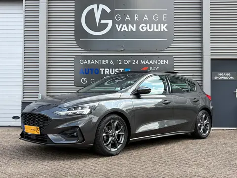 Ford Focus 1.0 ST Line 125PK Automaat,Panodak,Navi,Clima,Cruise,Isofix,Carplay,Stoel+StuurVerwarming