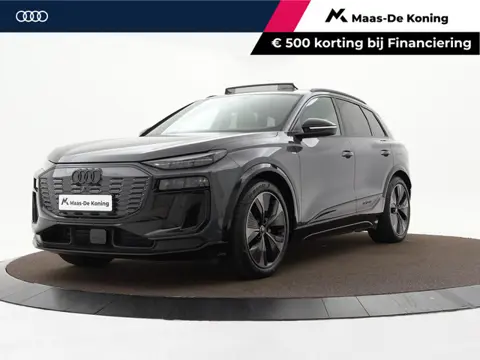 Audi Q6 e-tron S edition 83 kWh 252pk · SOH 98,1% · Panoramadak · 360 Camera · Inklap. Trekhaak · Lu