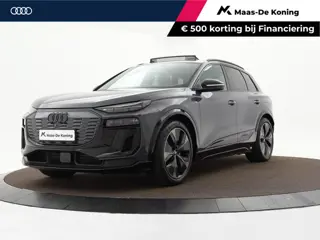 Audi Q6 e-tron S edition 83 kWh 252pk · SOH 98,1% · Panoramadak · 360 Camera · Inklap. Trekhaak · Lu