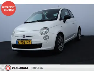 Fiat 500 1.2 Pop /D-Riem Verv. 100.000KM! /Airco /Elek. pakket /C.V. afstand /Media Scherm /Bluetoot