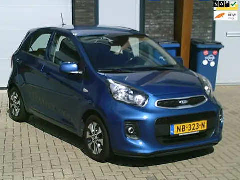 Kia Picanto 1.0 CVVT EconomyPlusLine Airco Stuurbekr Navi/Usb/Aux LM-V