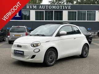 Fiat 500 Icon 42 kWh 34.000 KM! | UNIEKE KM-STAND | SOH 92% | PANORAMADAK | STOELVERWARMING |  PARKE