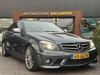 Mercedes-Benz C-klasse AMG 63 Schuifdak Leer Carbon Xenon Keyless Performance 487PK!