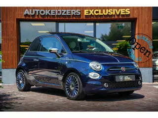 Fiat 500 0.9 TwinAir T Riva Schuifdak Leer Navigatie Cruise Control PDC