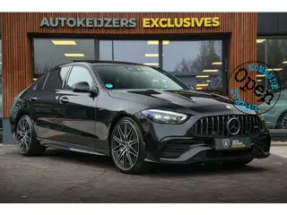 Mercedes-Benz C-klasse AMG 43 4MATIC Panoramadak Burmester Adapt. Cruise Ambient HeadUp Nieuwe Model