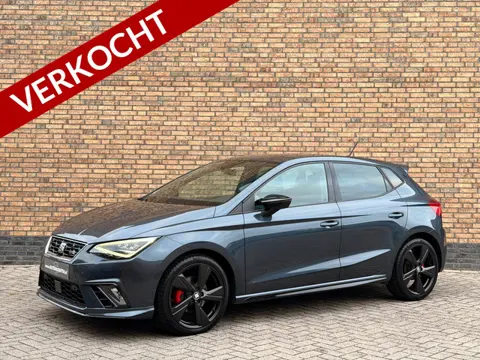 SEAT Ibiza 1.0 TSI FR 116pk Black Edition Cruise Led Cam Stoelvw