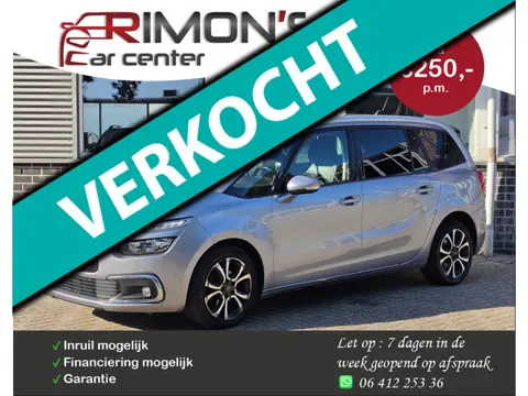 Citroen Grand C4 SpaceTourer 1.2 PureTech Aut New D-Riem 7p Camera Navi Stoelmassage