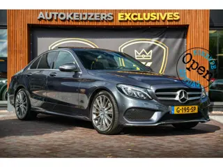 Mercedes-Benz C-klasse 200 Prestige AMG Panoramadak Leer Camera Stoelverw. Navigatie Cruise