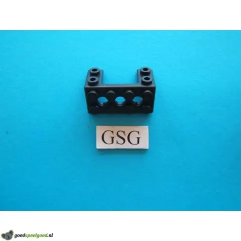 Steen haaks 4x2 (A1) zwart nr. 16289