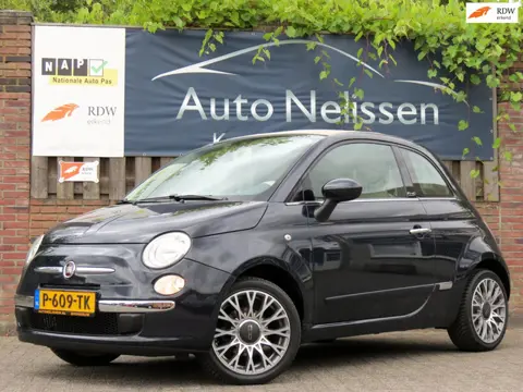 Fiat 500 C 0.9 TwinAir Lounge CABRIO | 16 INCH VELGEN| HALF LEDER INTERIEUR | PARKEERSENSORS | AIRCO