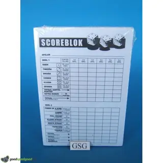 Yahtzee scoreblok nr. 4461-01