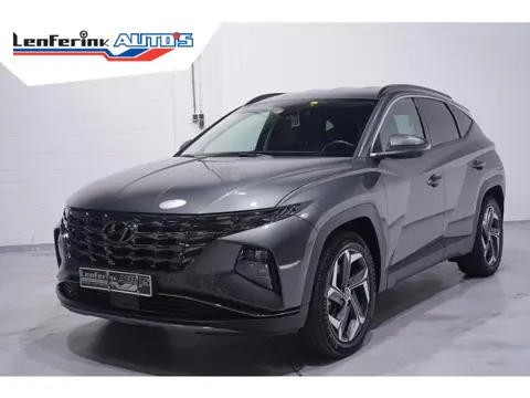 Hyundai Tucson 1.6 T-GDI HEV Premium 1e eign. NAP Navigatie DAB ACC ECC Bleutooth stoel/stuur verwar