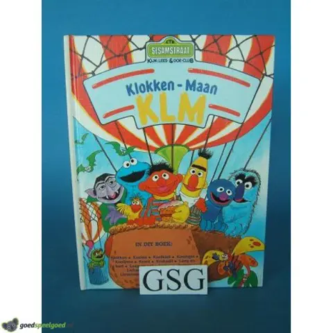 Sesamstraat klokken-maan nr. 7038-02