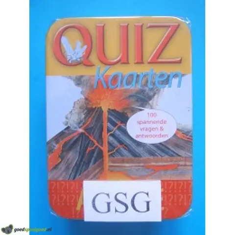 Quiz kaarten Aarde nr. BVED4121-01