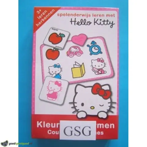 Spelenderwijs leren met Hello Kitty kleuren &amp; vormen