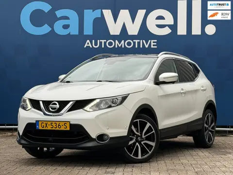 Nissan Qashqai 1.2 Premier Edition|2e Eigenaar|Pano|HalfLeder|Stoelvw|Navi|Climate|Cruise|Keyless|PD
