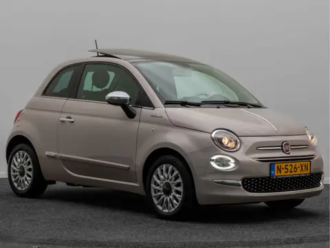 Fiat 500 1.0 Hybrid Dolcevita Panoramadak, Cruise, Apple Carplay, PDC, 15"
